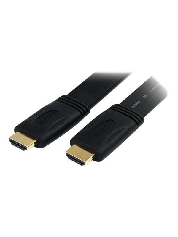 StarTech.com HDMI - HDMI - Flat - 5m - Svart