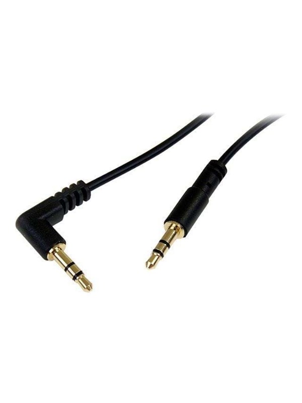 StarTech.com Slim 3.5mm to Right Angle Stereo Audio C