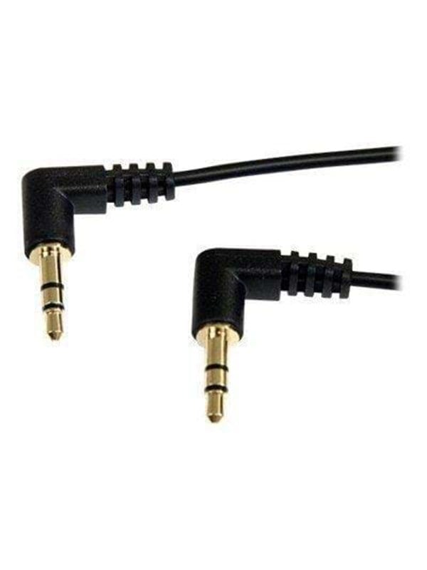 StarTech.com Slim 3.5mm Right Angle Stereo Audio Cabl
