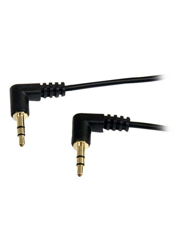 StarTech.com Slim 3.5mm Right Angle Stereo Audio Cabl