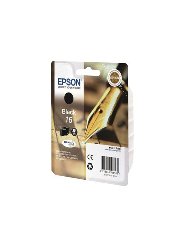 Epson 16 Ink Cartridge - Black