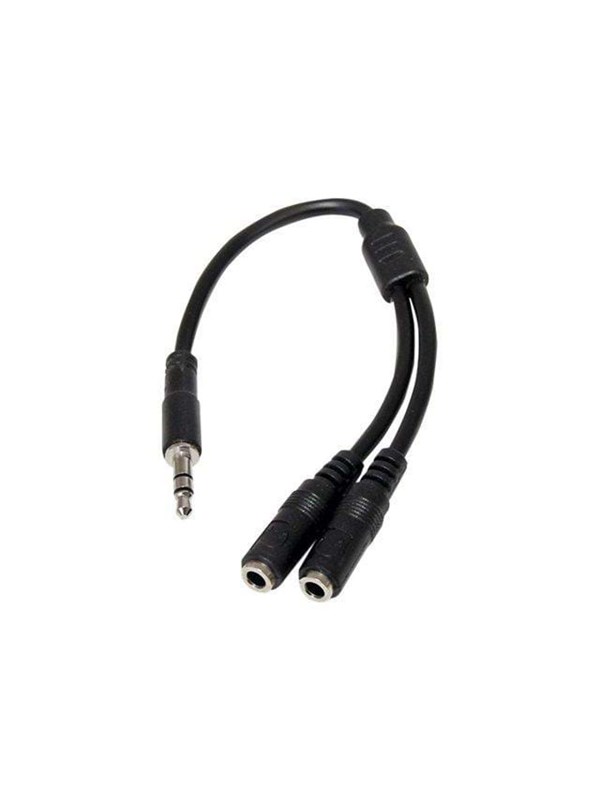 StarTech.com Slim Stereo Splitter Cable - ljudsplitter