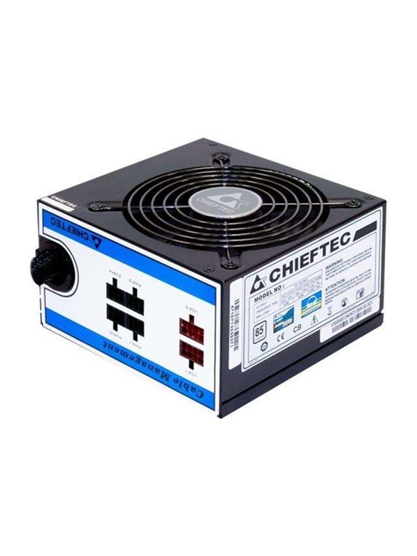 Chieftec A-80 Series CTG-750C - nätaggregat Strömförsörjning - 750 Watt - 120 mm - ATX - 80 Plus White certificate (upp till 80% effektivitet)