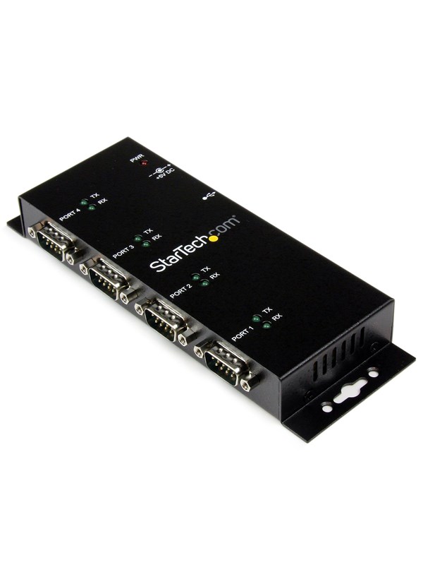 Produktfoto för StarTech.com 4 Port USB to RS232 Serial DB9 Adapter H