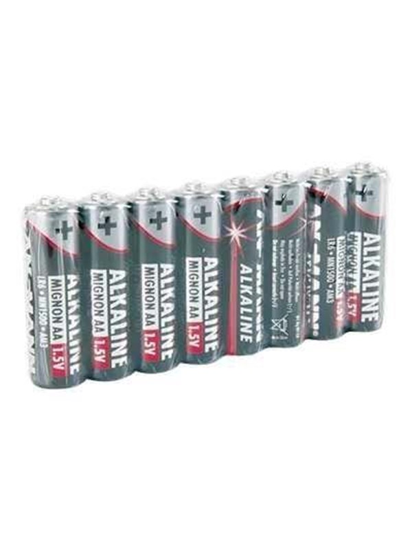 ANSMANN Mignon batteri - AA - alkaliskt x 8