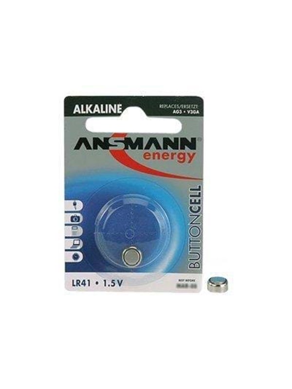 ANSMANN batteri - LR41 - alkaliskt
