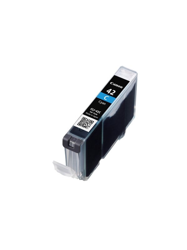 Produktfoto för Canon Bläckpatron, PIXMA 42C, cyan, singelförpackning, 6385B001