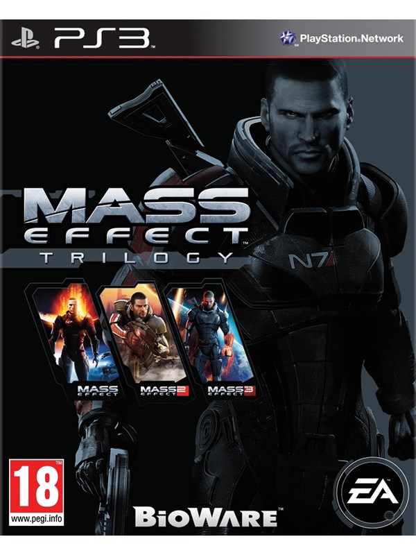 Mass Effect Trilogy Sony Playstation 3 Samling