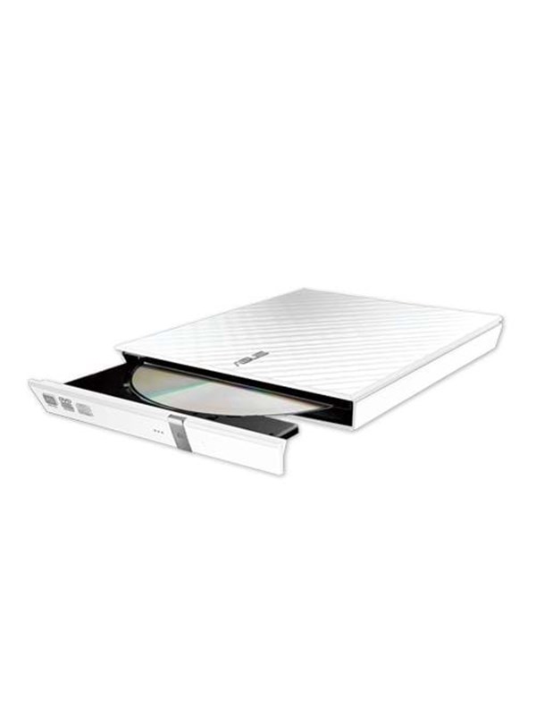 ASUS SDRW-08D2S-U Lite - DVD-RW (Brännare) - USB 2.0 - Vit