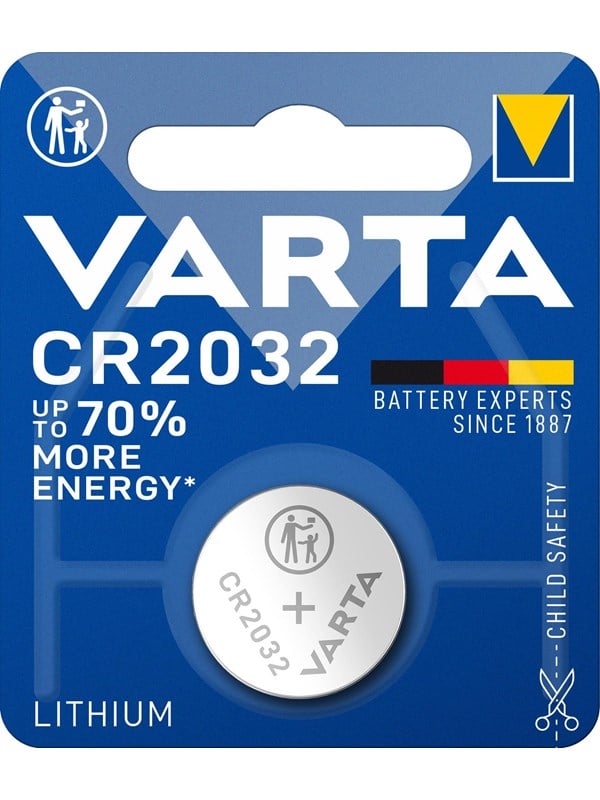 VARTA Electronics batteri - CR2032 - Li