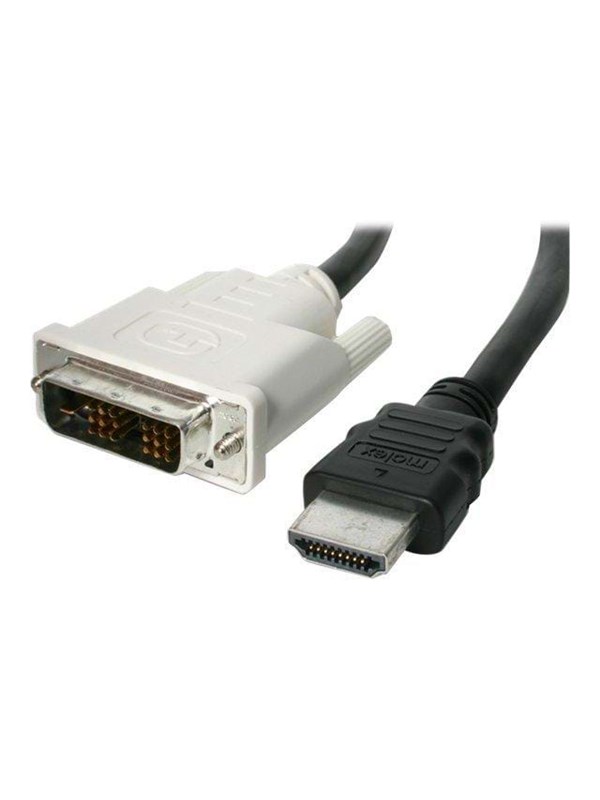 StarTech.com HDMI to DVI-D Cable - videokabel - HDMI