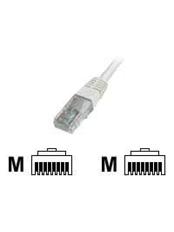 DIGITUS Premium - patch-kabel - 5 m - vit