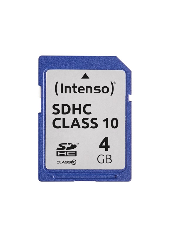 Intenso Class 10 - flash-minneskort - 4 GB - SDH