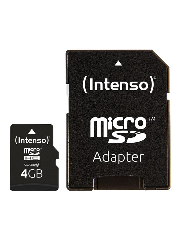 Intenso Class 10 - flash-minneskort - 4 GB - mic