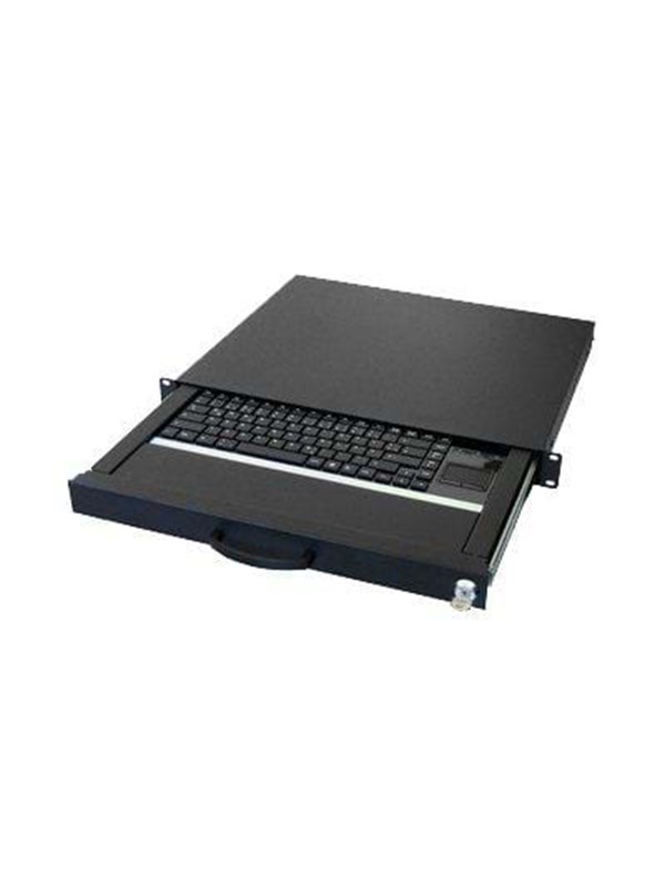 Aixcase AIX-19K1UKDETP-B - tangentbord - Tangentbord - Svart