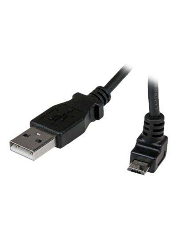 StarTech.com Micro USB Cable - A to Up Angle Micro B