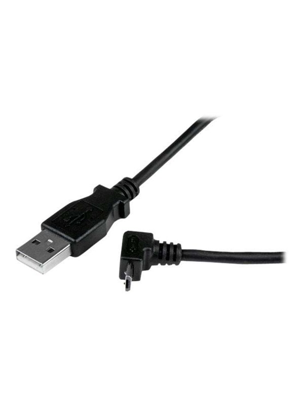 StarTech.com Micro USB Cable - A to Up Angle Micro B