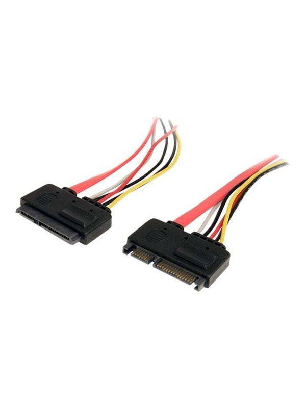StarTech.com 12in 22 Pin SATA Power and Data Extensio
