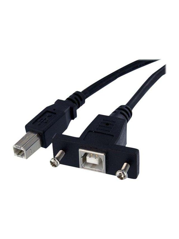 StarTech.com Panel Mount USB Cable B to B - F/M - USB