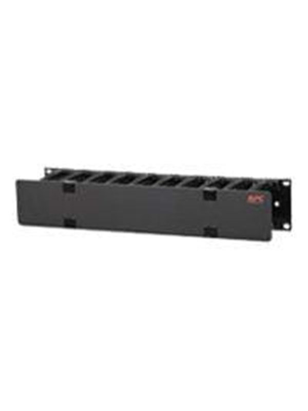APC Horizontal Cable Manager Single-Sided wi