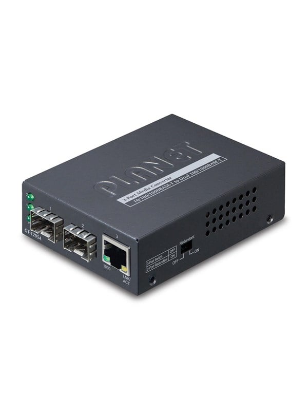 Produktfoto för Digitus Gt-1205a Fibermediekonverterare Rj-45 Sfp (mini-gbic)
