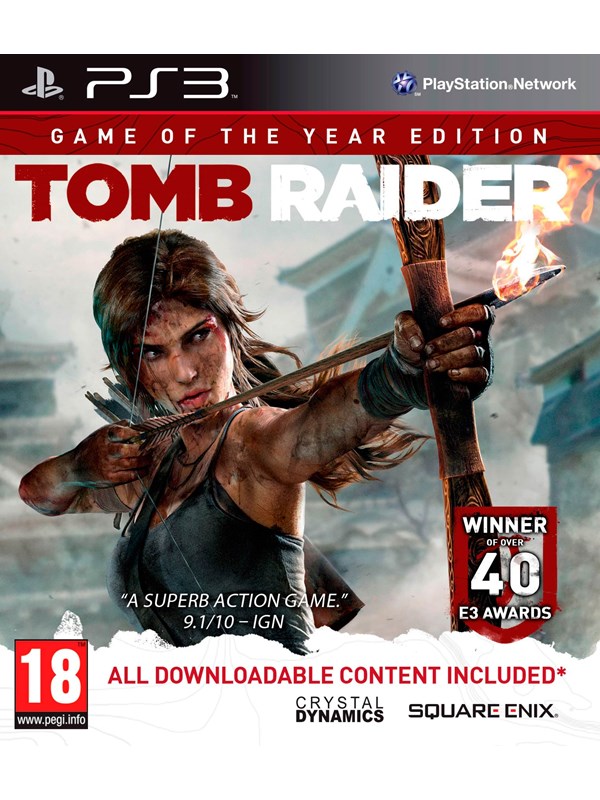Tomb Raider Game Of The Year Edition Sony Playstation 3 Action / Aventyr