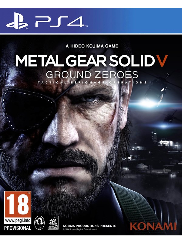 Metal Gear Solid V: Ground Zeroes Sony Playstation 4 Action