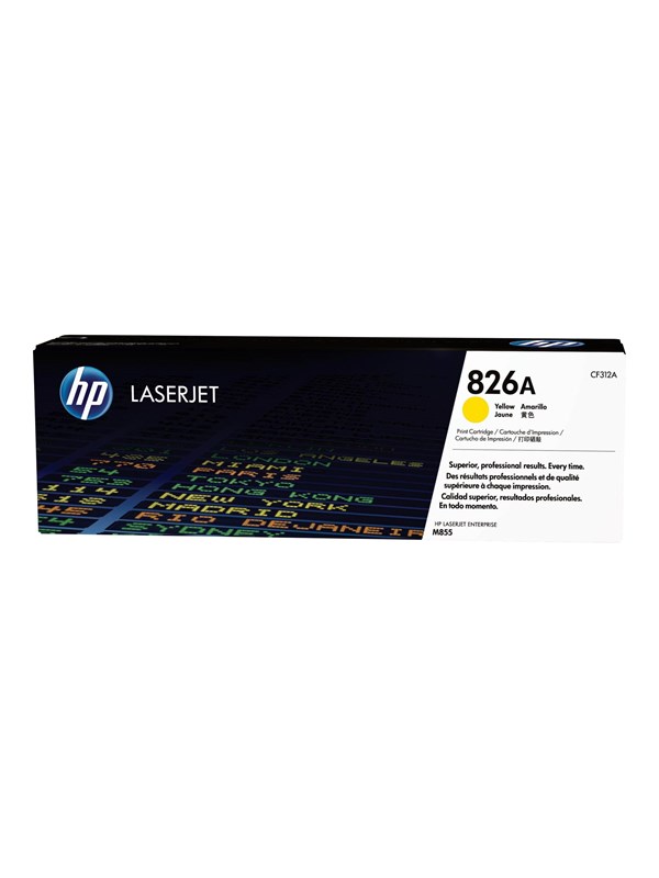 Produktfoto för HP 826A / CF312A Yellow Toner - Tonerkassett Yellow