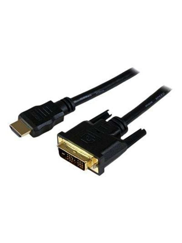 StarTech.com HDMI to DVI-D Cable - videokabel - HDMI