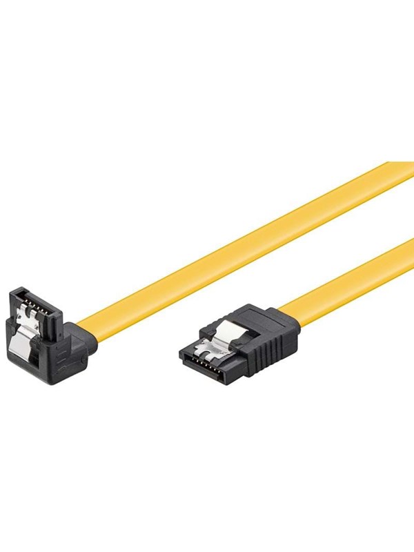 Produktfoto för Pro SATA Cable - 1 x 90 ° - 0,10 M
