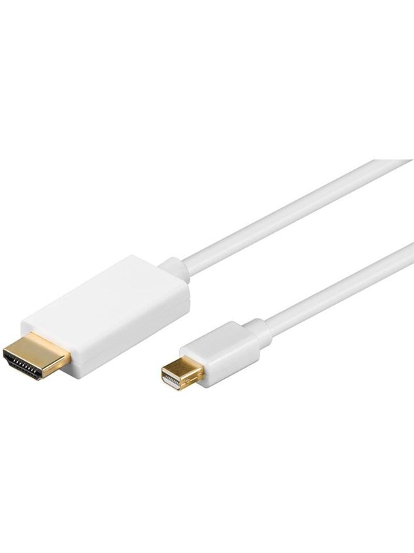 Pro Mini Displayport Hdmi 1m Vit