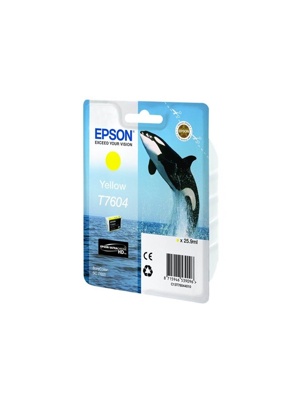 Produktfoto för Epson Bläckpatron C13T76044010 Gul