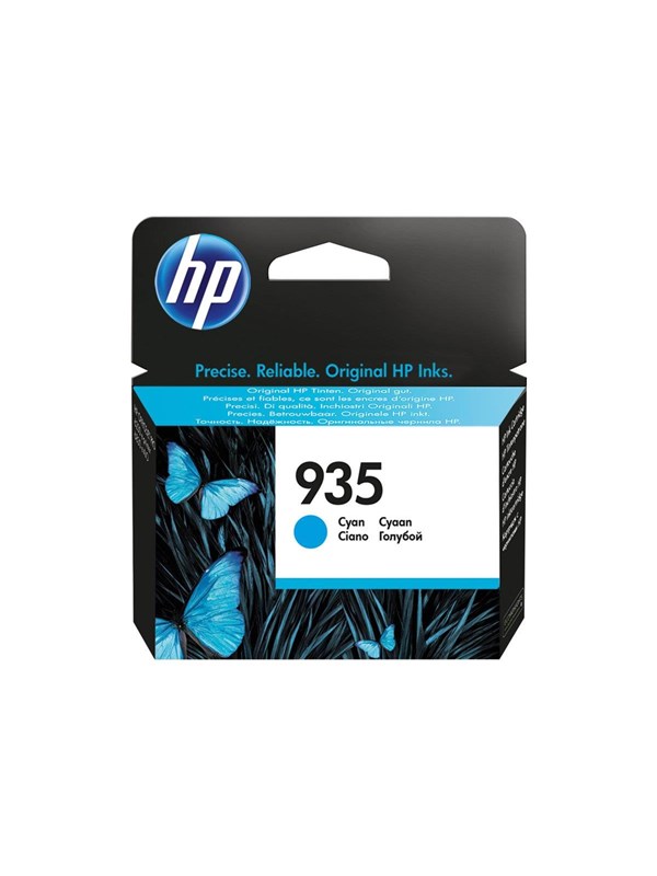 Produktfoto för HP Bläckpatron, 935, C2P20AE, cyan, singelförpackning