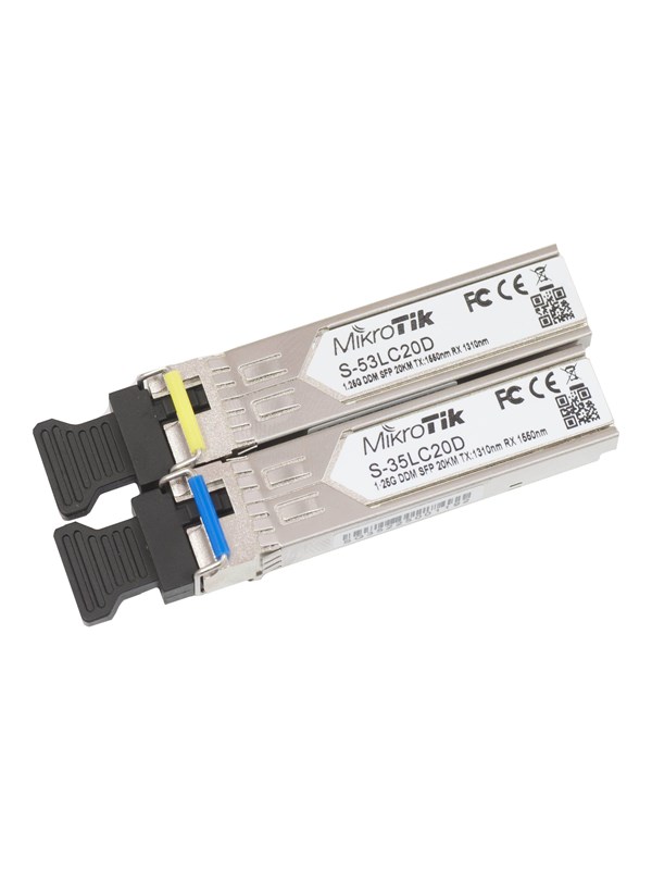 MikroTik S-3553LC20D 2 x SFP 1.25G 1310/1550nm 20km