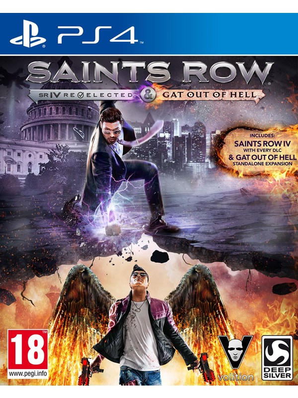 Saints Row Iv: Re Elected Gat Out Of Hell Sony Playstation 4 Action