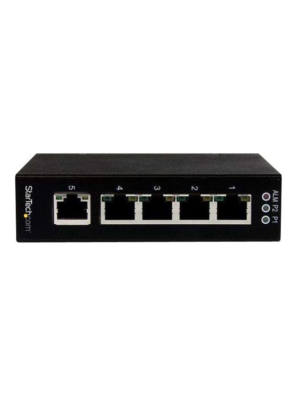 StarTech.com 5 Port Industrial Gigabit Ethernet Switc
