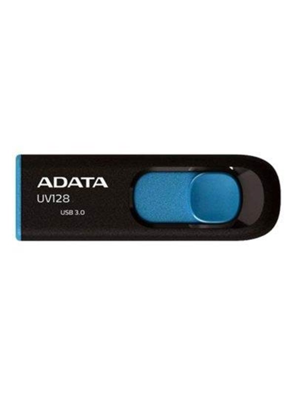 A-Data DashDrive UV128 - Svart - 64GB - USB-minne