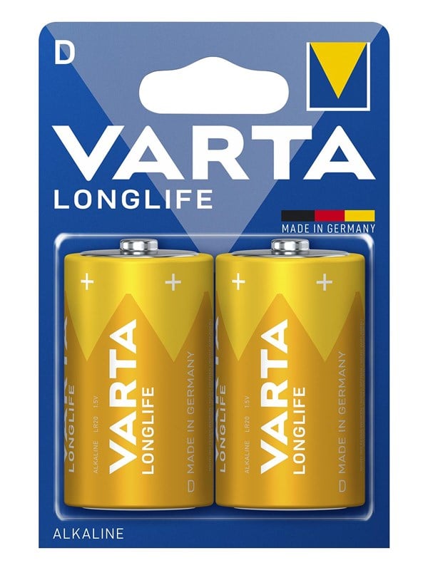 VARTA Varta Longlife - D - 2-pack
