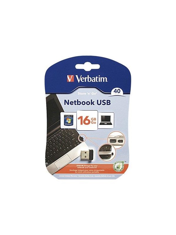 Verbatim Store 'n' Stay USB Drive - USB flash-enh - 16GB - USB-minne