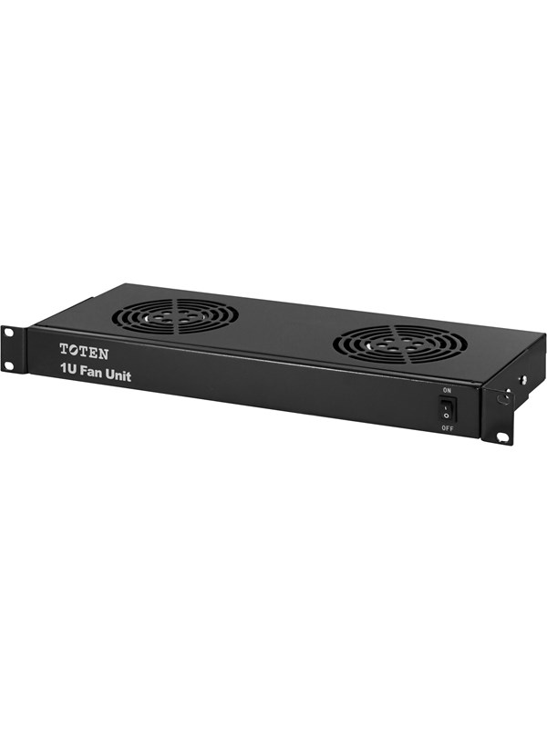 TOTEN 19-FT1U2 - rackfläktfack (230 V) med 2 f