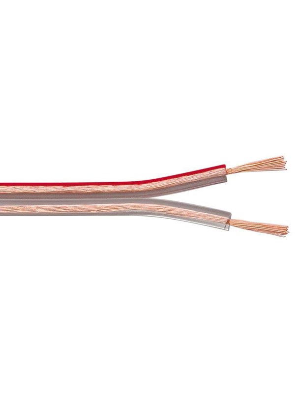 Pro Speaker Cable 2.5mm Clear - 100m