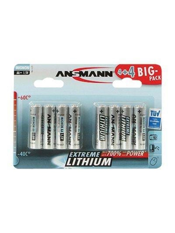 ANSMANN Extreme Lithium AA - batteri - AA - Li x