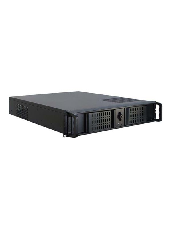 Inter-Tech IPC 2U-2098-SL - kan monteras i rack - 2 - Chassi - Server (Rack)