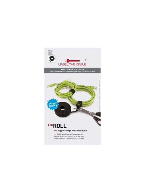 LABEL THE CABLE LTC ROLL - touch fastener strip