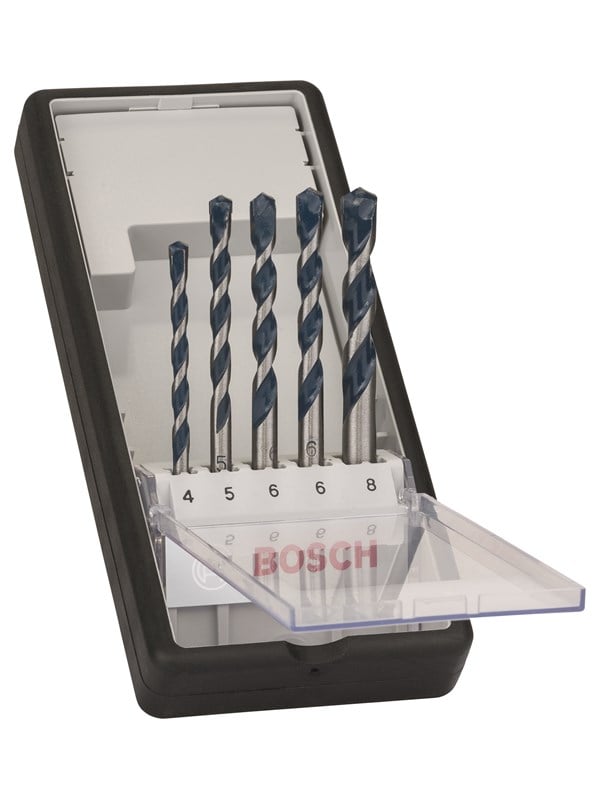 Bosch 5-delars Robust Line betongborrsats CYL-5 4; 5; 6; 6; 8 mm