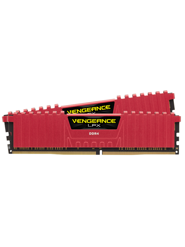 Corsair Vengeance Lpx Ddr4 2666 16gb Cl16 Dual Channel 2 Pcs Intel Xmp Röd
