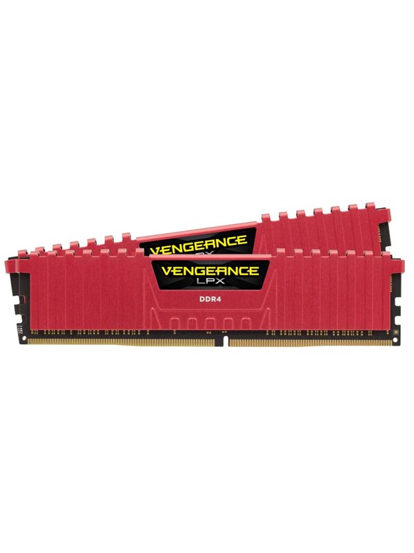 Corsair Vengeance Lpx Ddr4 2666 8gb Cl16 Dual Channel 2 Pcs Intel Xmp Röd