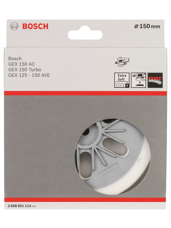 Bosch Stödrondell extra mjuk, 150 mm