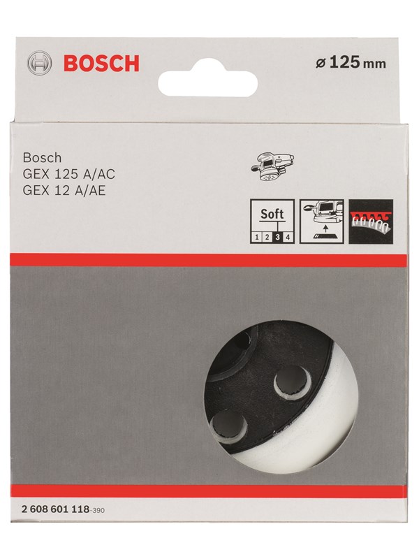 Bosch Stödrondell mjuk, 125 mm