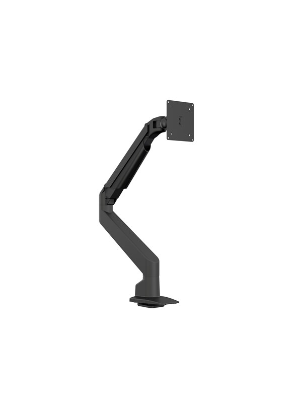 Produktfoto för Multibrackets M VESA Gas Lift Arm Single HD - Monteringssats (vridbar arm, bordsfäste) - för platt panel - aluminium - svart - skärmstorlek: 15-32